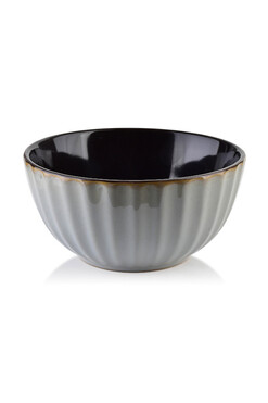 Bergamo Grey, porcelanowa miska do zupy, poj.600ml