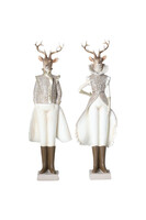 Reindeer Royalty, figurka świąteczna renifer