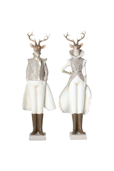 Reindeer Royalty, figurka świąteczna renifer