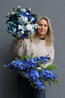 Pytanie Na Śniadanie, niebieski wianek na drzwi