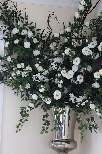 Biały Dworek Saute B, kompozycja kwiatowa do Twojej donicy