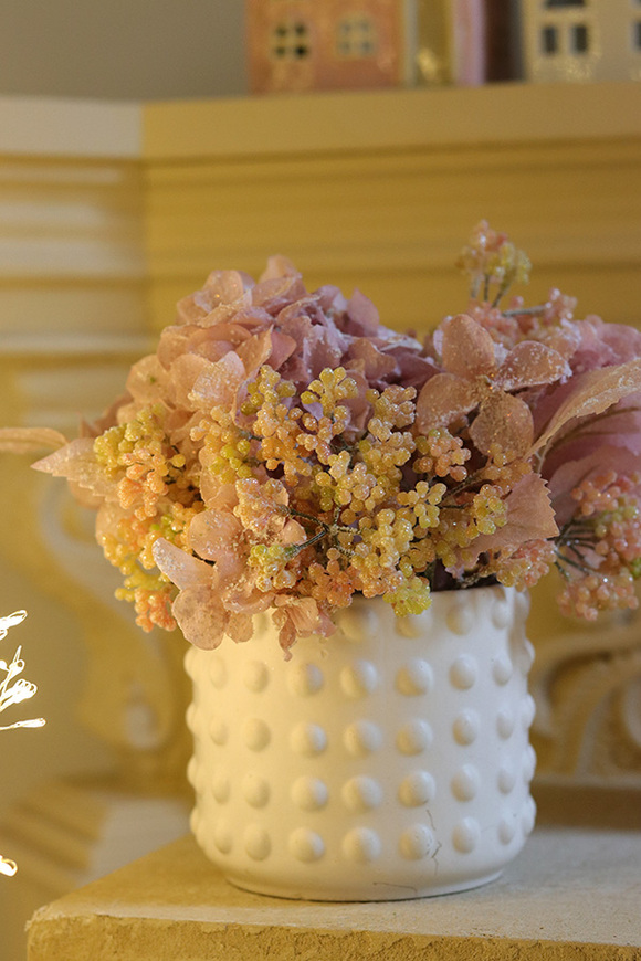 Pink Winter, zimowa kompozycja w osłonce