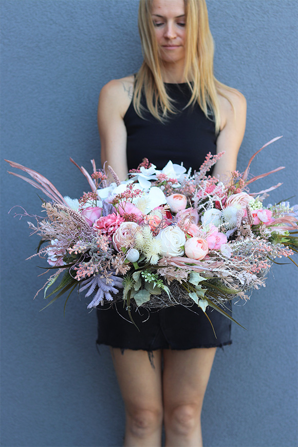 San Remo Funeral, wieniec nagrobny