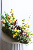 Kurki na Wsi, stroik wielkanocny z kurami