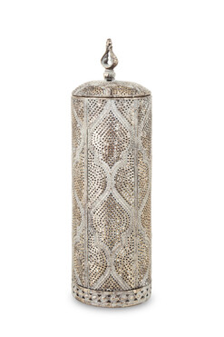 Nashik A, dekoracyjny pojemnik amfora, wym.40x12.5cm