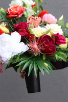 Jesienna Zorza, bukiet nagrobny we wkładzie