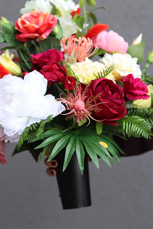 Jesienna Zorza, bukiet nagrobny we wkładzie