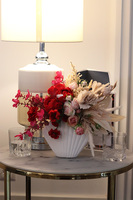 La Guel Shell, dekoracja kwiatowa w muszli