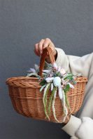 Periana, dwustronnie dekorowany koszyczek wielkanocny