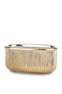 osłonka / donica Antique Gold 6, wym.11.5x14.5x24cm