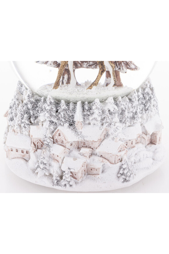 Renifer i Przyjaciele, świąteczna kula śnieżna pozytywka