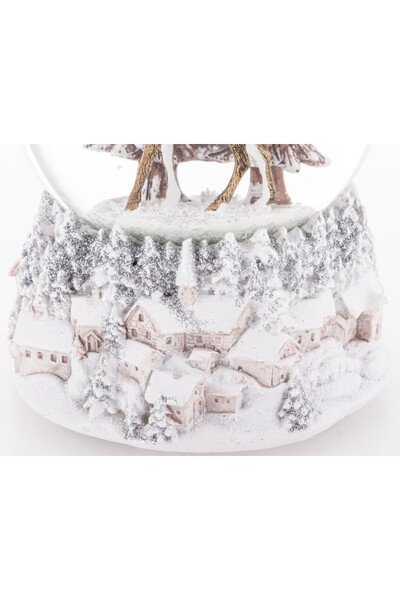 Renifer i Przyjaciele, świąteczna kula śnieżna pozytywka