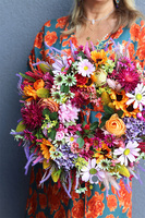 Merua, jesienny wianek z owocami