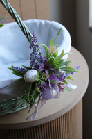 Gredda, dwustronnie dekorowany koszyczek wielkanocny