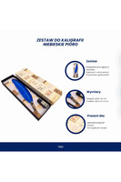 Wirtuoz, zestaw do kaligrafii z gęsim piórem	