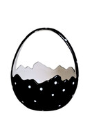 Balck Easter, ceramiczny koszyczek naczynie