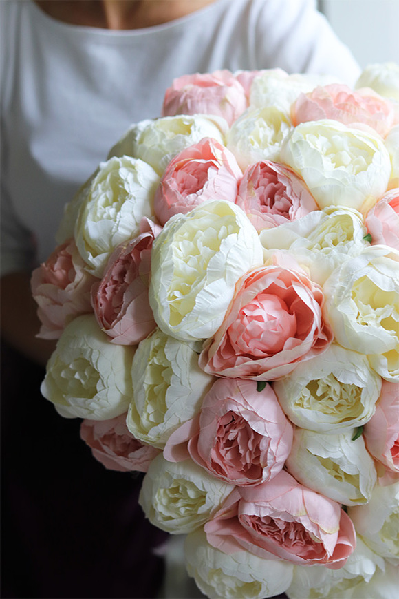 Bella, bukiet peonii do wazonu