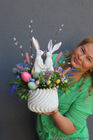 Moko Easter Pastelle New, stroik wielkanocny na stół