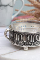 cukiernica posrebrzana Stella