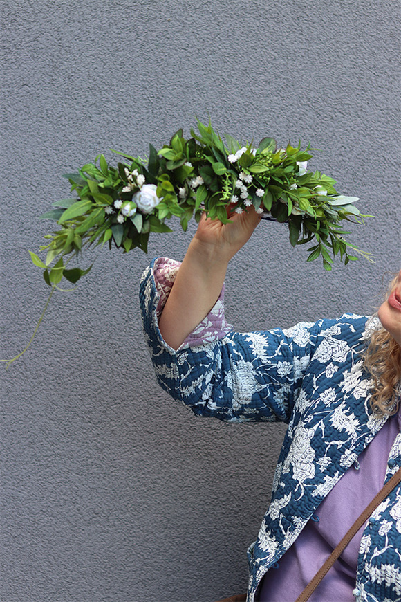 Love Green, zielona girlanda dekoracyjna