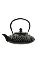Awaji Glam, żeliwny imbryk do herbaty, czarny