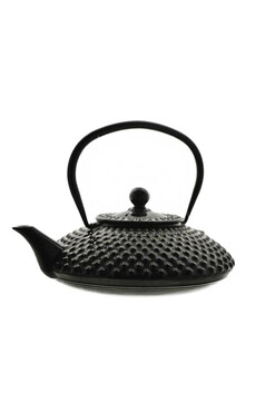 Awaji Glam, żeliwny imbryk do herbaty, czarny, poj.1.25l