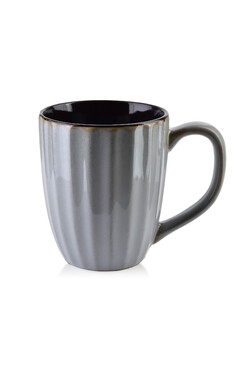 Bergamo Grey, porcelanowy kubek, poj.400ml
