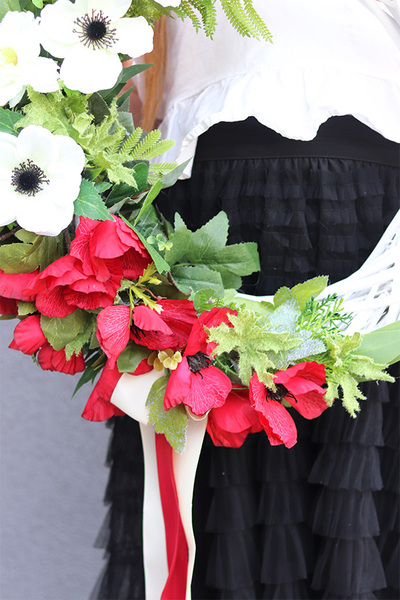 Majowa Polonia, wianek patriotyczny na drzwi