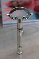 jednopiętrowa patera z posrebrzaną rączką, Pani Walewska, wym.37x30cm