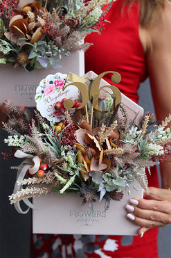 koperta flowerbox Nedia Jubileo, wym.29.5x30cm 