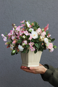 Arte Classic, kompozycja kwiatowa, wys.34cm