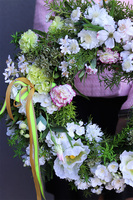 Delitera, wiosenny wianek na drzwi