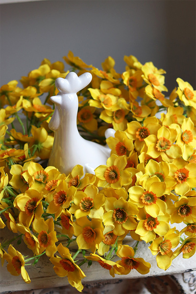 Żółta Energia 2, wielkanocny stroik z kurą