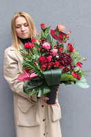 Heliona, bukiet nagrobny we wkładzie