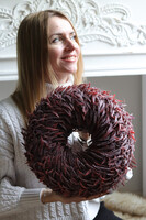 Red Winter, dekoracja świąteczna