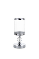 Silver&Glass, świecznik glamour A, wym.27.5x12x12cm