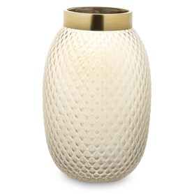 wazon szklany Burano Ananas B wym. 34x19x19cm 