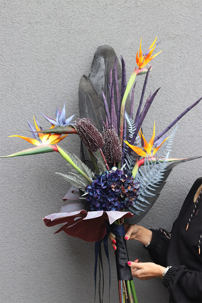 Mortario Strelicja, komplet dekoracji nagrobnych