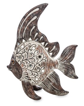 figurka ryba Skalar D ,wym.28.5x21.5x8cm 