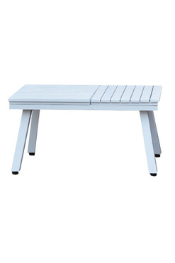 Modest, rozkładany stolik ogrodowy, wym.92x65x47.5cm