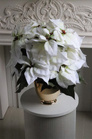 Gwiazda Betlejemska Cooler Gold, wysokiej jakości sztuczna roślina