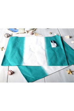 Mikasa Blue, podkładki tekstylne na stół, zielone, 2szt