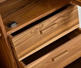 Bari, wysoka szafka z drewna tekowego