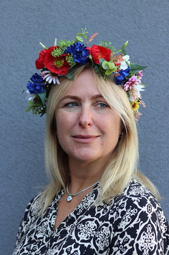 OD RĘKI Dożynki 2025 A, barwny wianek na głowę, rozmiar uniwersalny