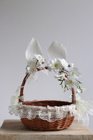 Bunny Frills, dekorowany koszyczek wielkanocny
