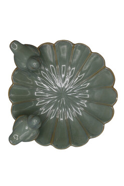 Dalida, poidło dla ptaków okrągłe, miętowe A, wym.12x25.5cm