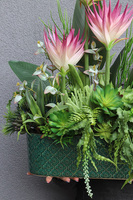 Corolla, sztuczna egzotyczna kompozycja, wys.70cm