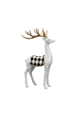 Benjamin White, świąteczna figurka renifer, wys.32.7cm