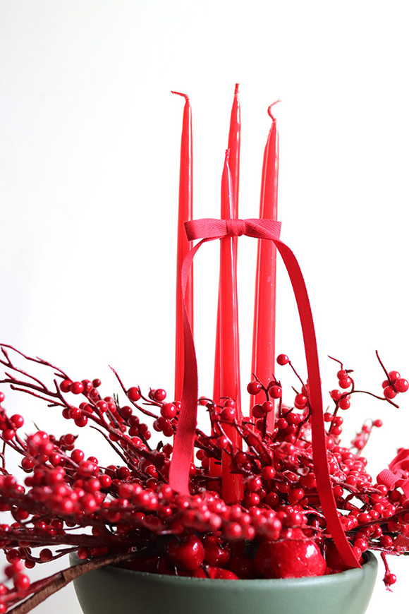 Ilexy Klasyk, stroik świąteczny z irgą