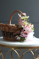 Sergio Pink, dekorowany koszyczek wielkanocny